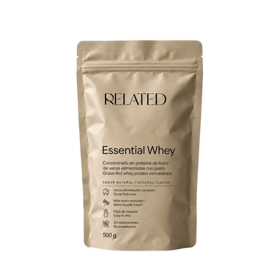 Essential Whey · Proteína whey de vacas de pasto