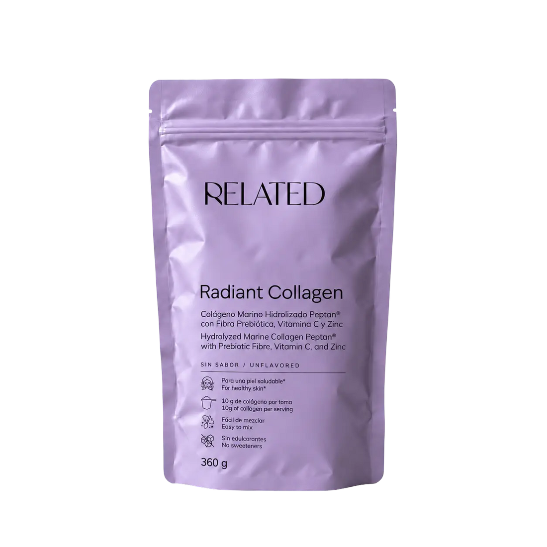 Radiant Collagen · Colágeno marino hidrolizado